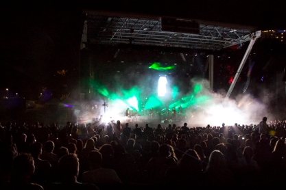 Sigur Ros at Klipsch Amphitheater, Oct. 9, 2013. Photo by Monica McGivern
